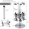 Wall-Mounted Multi-Head Wine Dispenser with 25ml/30ml/35ml/45ml Options