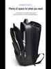 Large Capacity Waterproof Fashion Backpack: Durable Travel and Trendy Office Laptop Bag