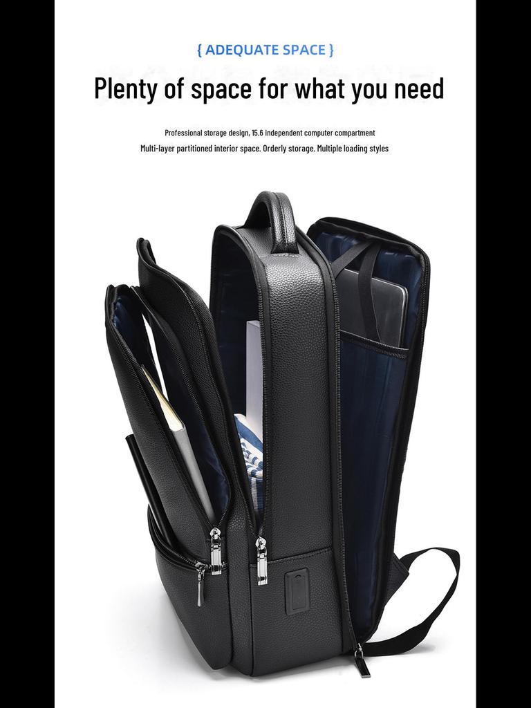 Wasserdichter Mode-Rucksack mit großer Kapazität: Strapazierfähige Reise- und trendige Büro-Laptoptasche