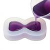 Pack of 2pcs Easy Clean Silicone Sand Clock Molds Perfect for Resin Art and Decorative Soap and Candle Creation