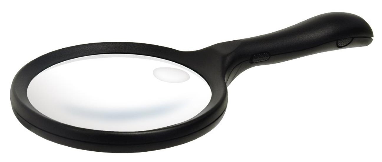 

Shinwa Sokutei Loupe A-6 for Reading 2x & 4x Bifocal with LED Light 110mm 75751
