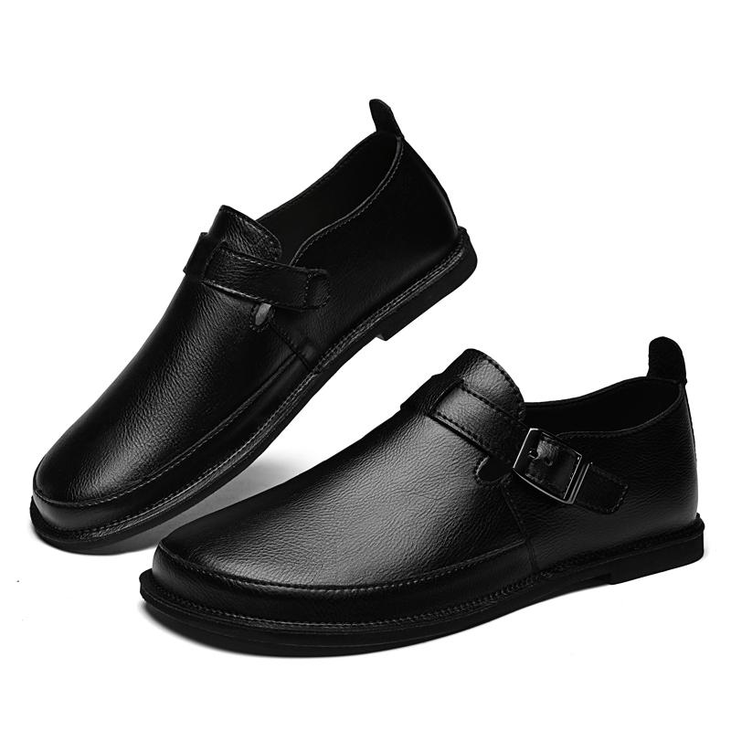 Echtes Leder Herren Slipper Mokassins Modedesigner Herren Casual Flats Handgefertigt Formell Slipper Herren Bootsschuhe Fahrschuhe