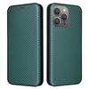 Phone Case with Card Holder for iPhone 15 Pro Max,Carbon Fiber Texture Leather Stand Cover