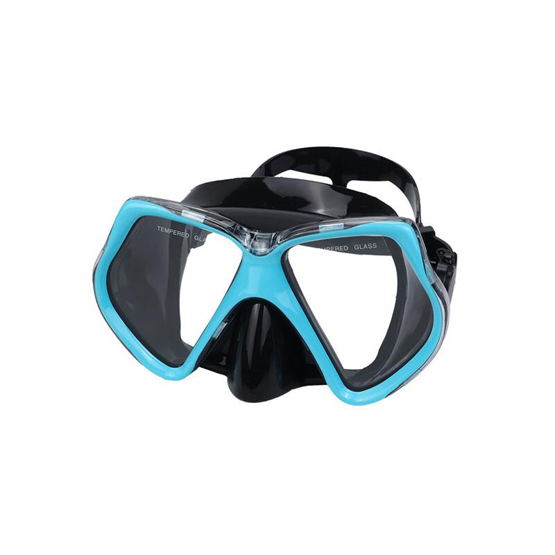 YBLKJ Wide-View Diving Mask with Nose Cover