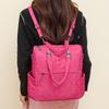 Multifunctional Backpack Women Soft Leather Shoulder Bag Handbag
