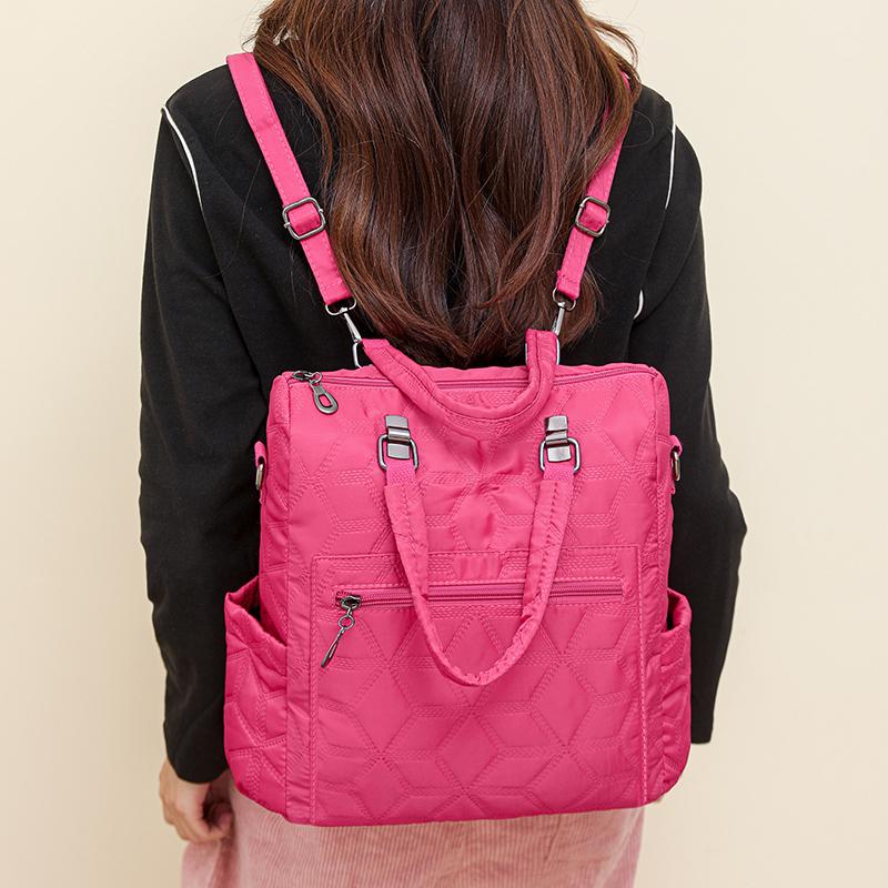 Rucsac multifuncțional pentru femei, geantă de umăr din piele moale