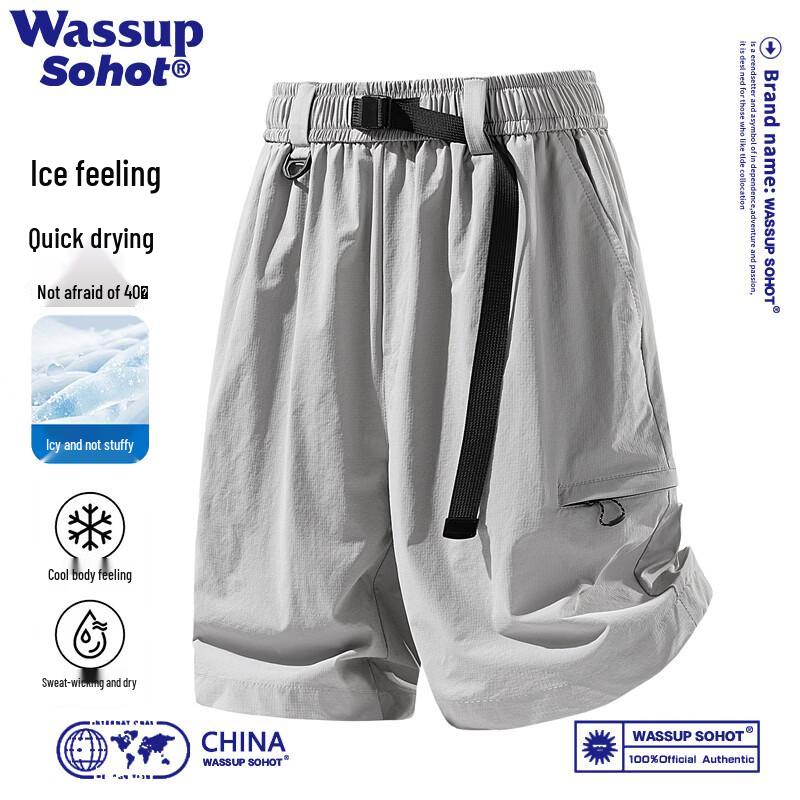 

Wassup Sohot Men s Quick-Dry Cargo Shorts 3XL