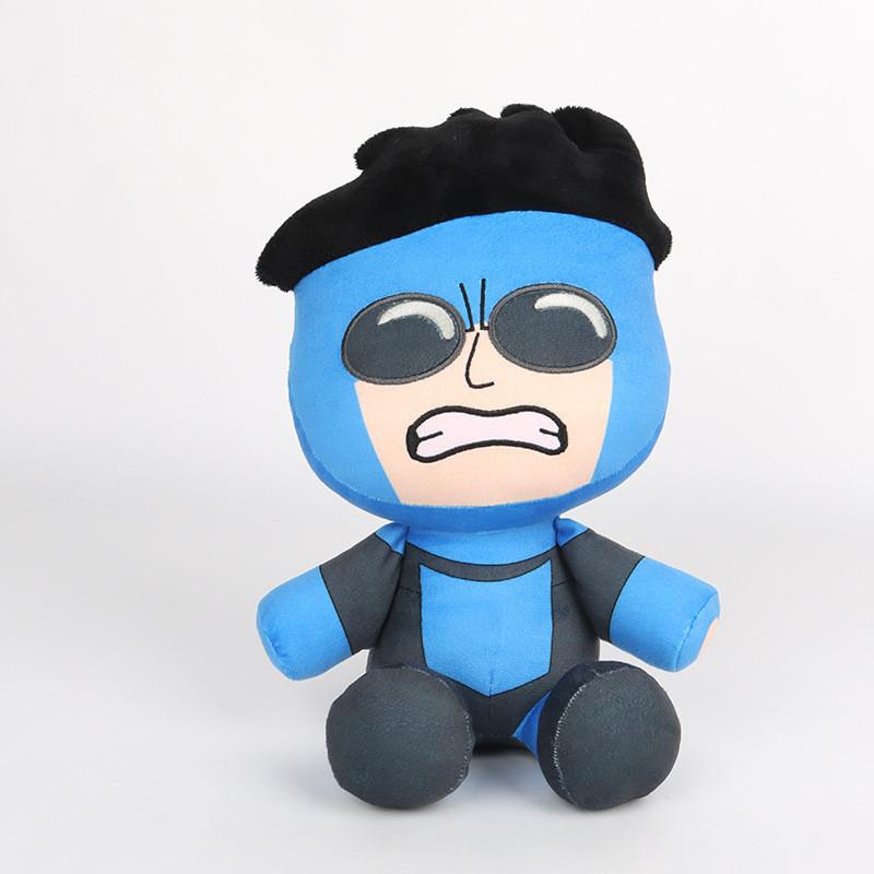 

Непобедимая плюшевая игрушка 3 сезона, мультяшный мальчик, детский подарок на день рождения, праздник, куклы синий