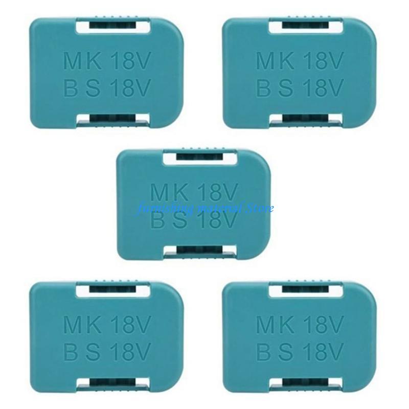 Y5GD Wall Mounted Battery Organizers For BL1830B 14.4V 18V Packs Secure Hold