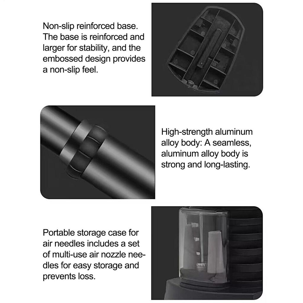 Bike Foot Pump Lightweight Car Foot Pump With Pressure Gauge Portable Bike Tire Compressor For Electric Pickup Automotive Sedan