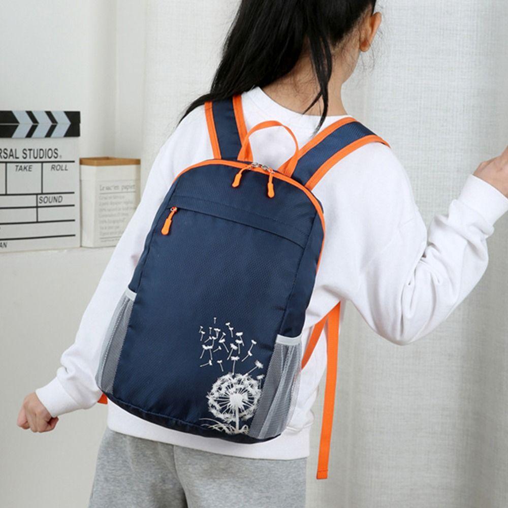 Waterproof Kids Foldable Backpacks Nylon Children Bookbag Fashion Teenage Schoolbag  Outdoor