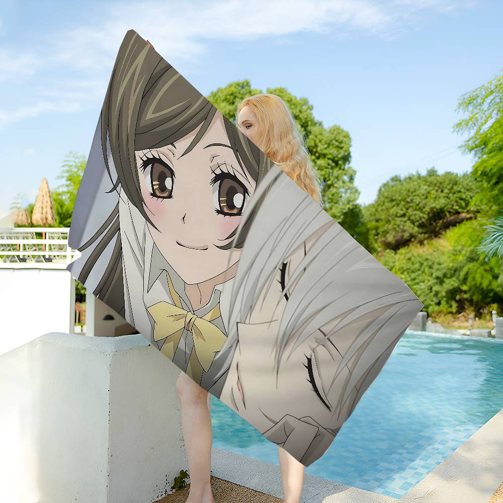 Anime Kamisama K-Kisss Microfiber Beach Towel Absorbent Quick dry Soft Yoga Swimming Resort Mountain Climbing Towel