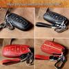 Premium Handmade Leather Key Case for Hongqi H5, 2023 H6, HS3, HS5, HS7, H9 - Women's Edition