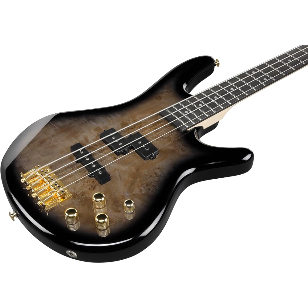 Ibanez GIO Series Electric Bass Transparent Pale Black Burst GSR200PC-TPB
