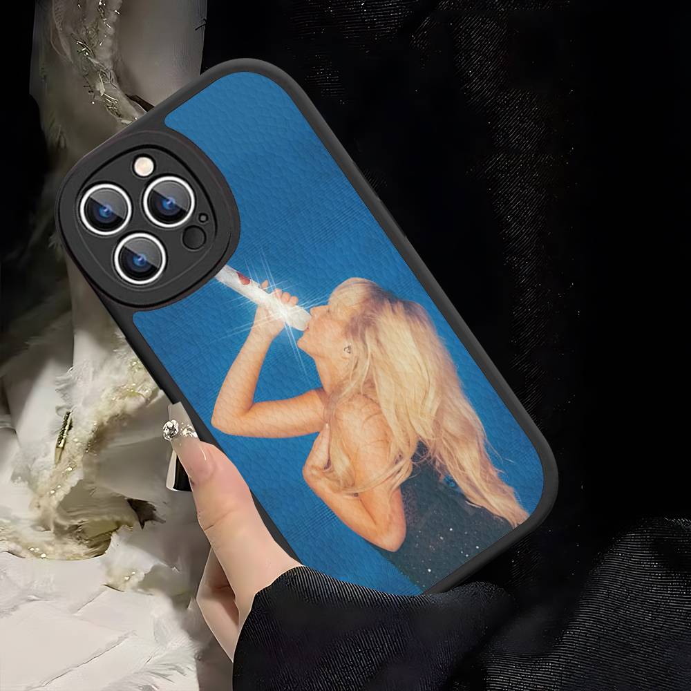 

Singer S-Sabrina C-Carpenter Phone Case For IPhone 15 14 13 12 11 16 Pro Max Plus Leather Soft Cover iPhone 15pro max