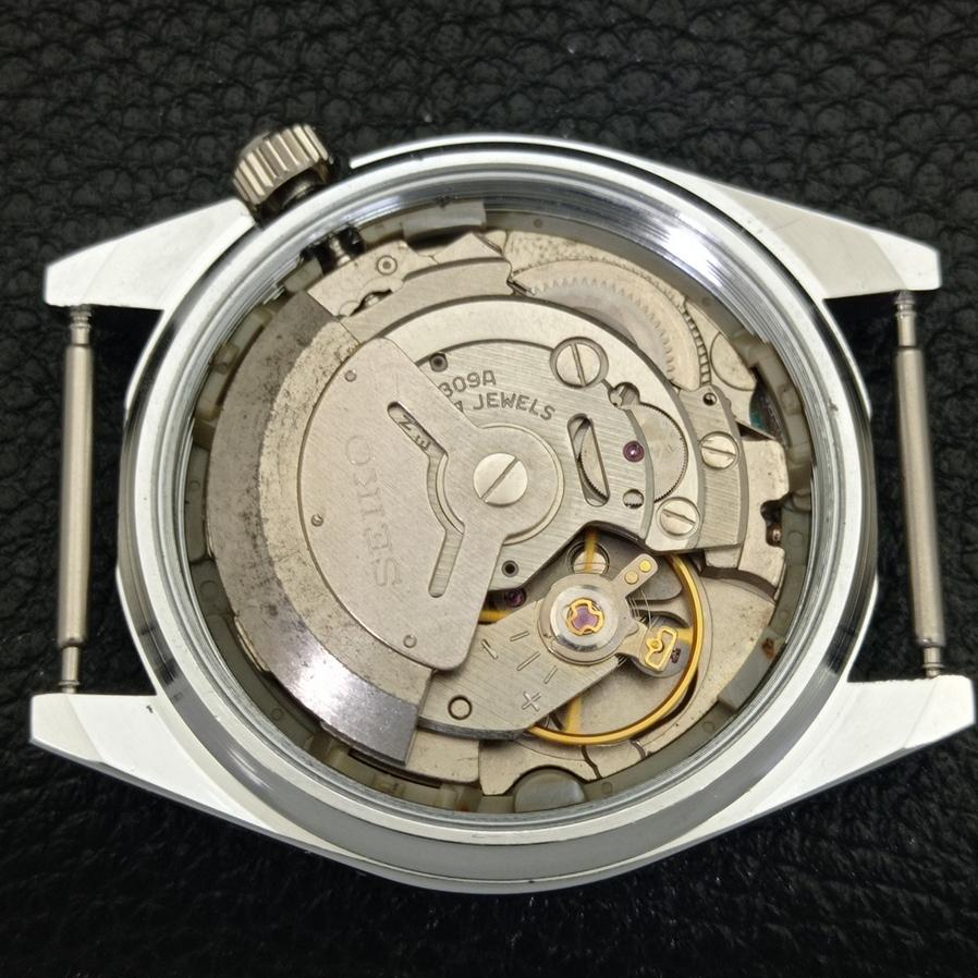 JAPONIA RECONDITIONATĂ 6309A SEIKO 5 CEAS AUTOMAT BĂRBAȚI CADRAN ALB a427241-2 QRL-a427241