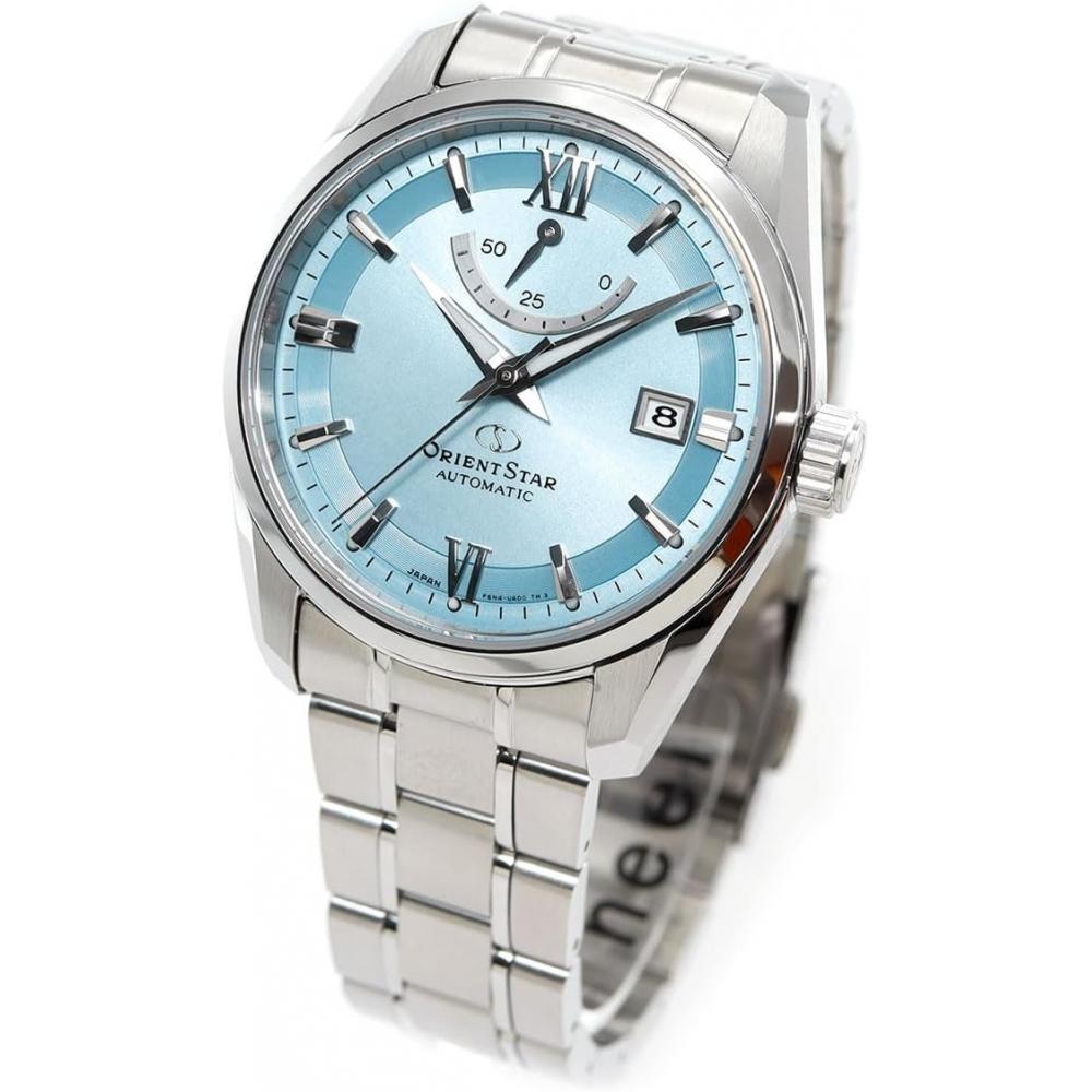 Orient Star Men S Automatic Mechanical Watch Ice Blue Rk Au0109l