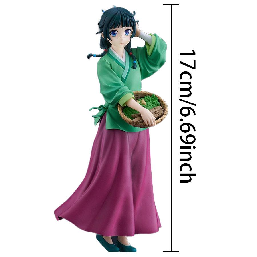 17cm The Apothecary Diaries Anime Figure Herbalist Maomao Action Figure Maomao Noodle Stopper Figurine PVC Collection Model Playthings