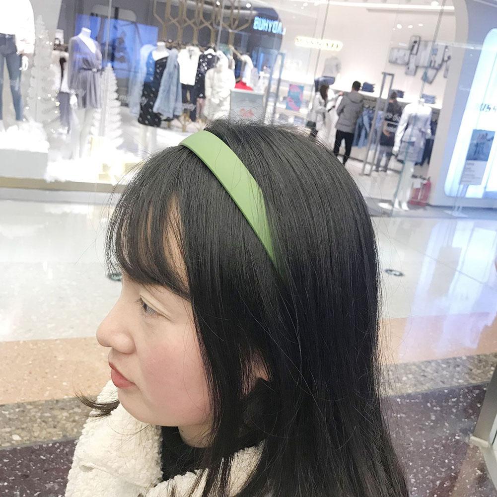 Fresh All-match Hair Hoop Solid Frosted Hair Band Women Korean Simple Headband Outdoor Hoop Hairband Girls Hair Accessories
