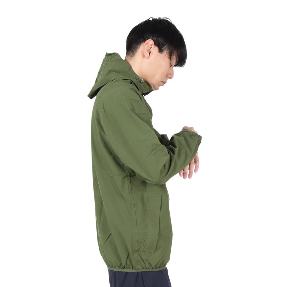 Rainwear Stretch Rain Jacket Olive Green L [The Roots]