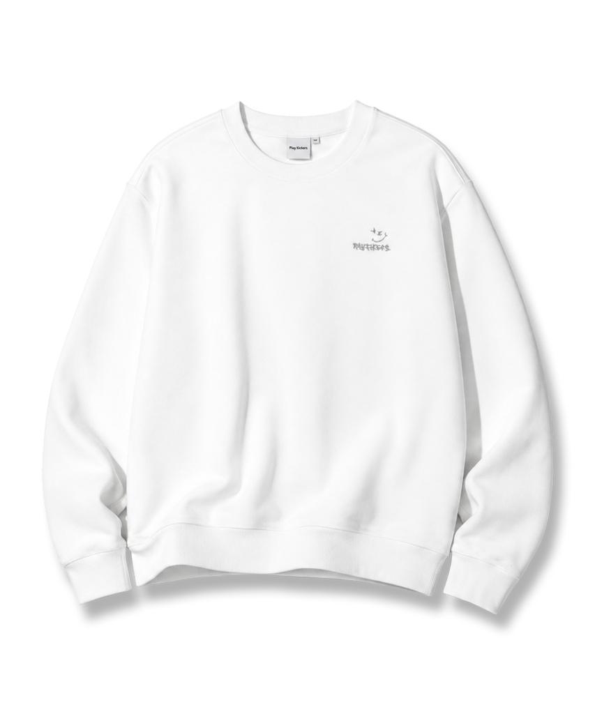 RAYFIKERS Basic Small Embroidered Sweatshirt Mp9Tu947_3 Color