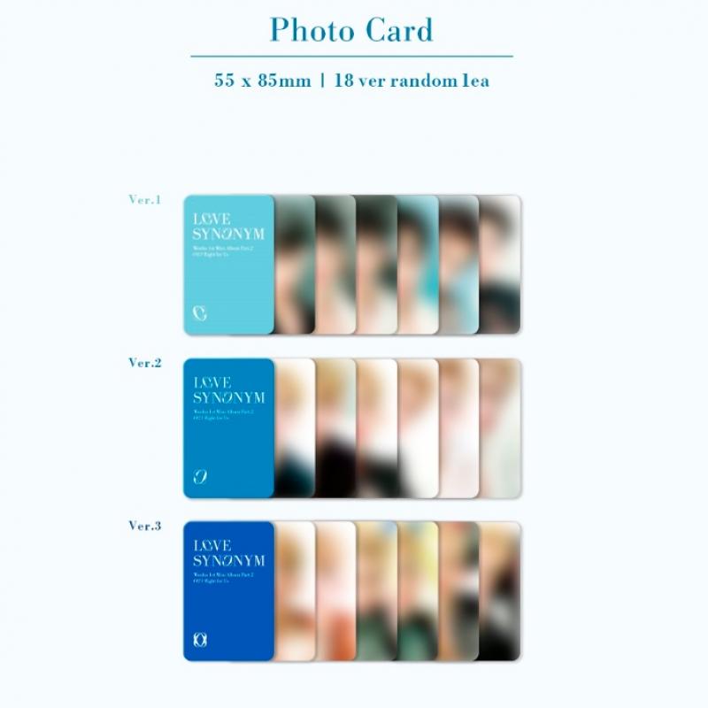 Wonho Love Synonym  2  Right For Us   Mini Album Part.2