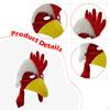 Lightweight Chicken Thanksgiving Hat for Party Favors, Events, Adults, Festive