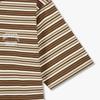 STudio Tomboy MulTi STripe Crop ShorT Sleeve T shirT 9176322976
