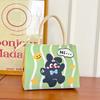 Cartoon Cooler Lunch Bag Waterproof Picnic Handbag Casual Thermal Lunch Bag  Outdoor