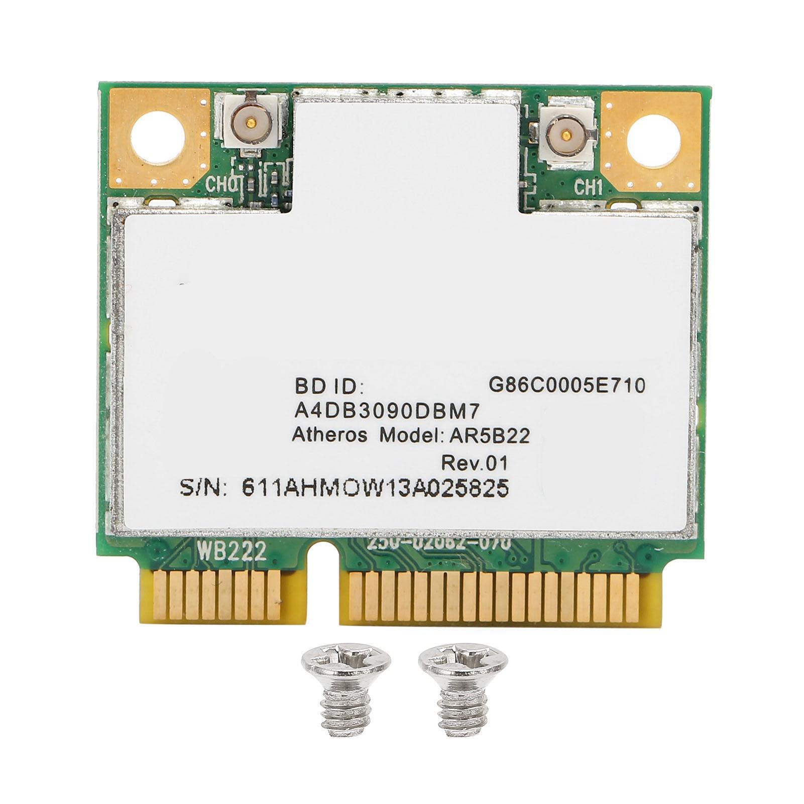 

Wireless Network Card Dual‑Band Wifi 802.11ac Bluetooth 4.0 Adapter AR5B22 2.45GHz