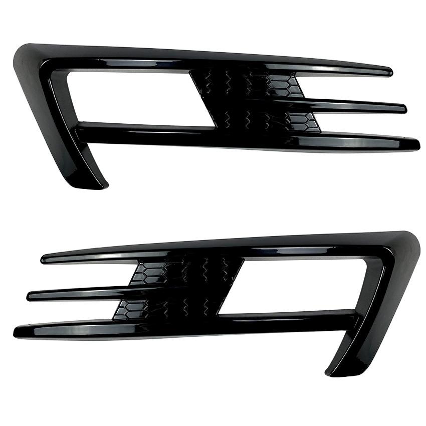 For Volkswagen VW Golf 7 MK7 2013 2014 2015 2016 Front Bumper Splitter Canard Fog Light Cover Frame Sticker Trim Car
