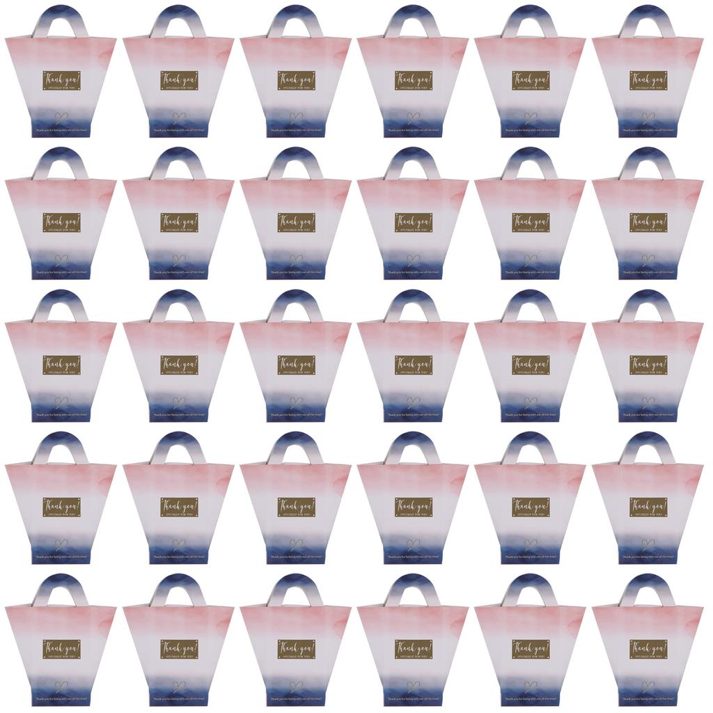 30 ADET Kendin Yap Düğün Hediyelikleri Şeker Kutuları Hediye Kutuları Düğün Nişan Gelin Partisi için Mavi Bulutlar