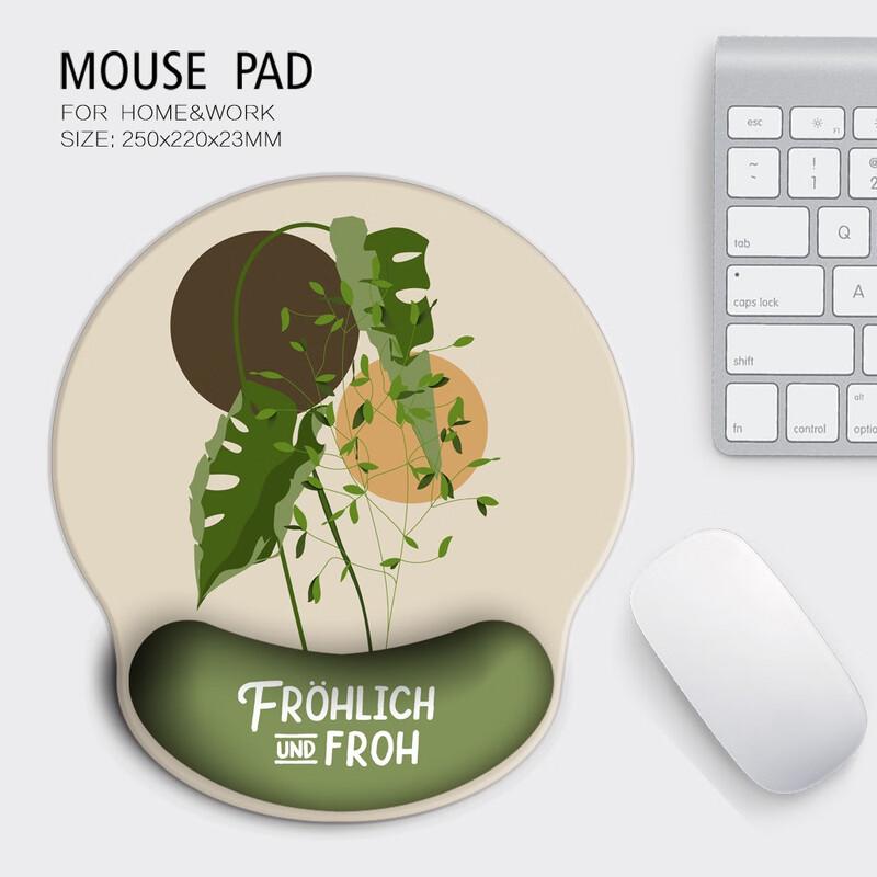 Fu Maid WRIST101 DX Silicone Wrist Rest Mouse Pad, Two-Pack