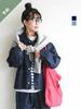 Japanese Women's Casual Cotton Denim Cardigan with Chest Pocket