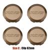 JDM Car Styling 3D RAYS Wheel Center Cap 56MM/60MM/62MM Sport Rim Cap Wheel Cover Cap hubCaps Bronze Black CE28 TE37 RE30 ZE40