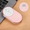 M1 Wireless Mouse Ultra-thin Mini Silent Mouse Frame 2.4GHz Rechargeable Aluminum Alloy for Office