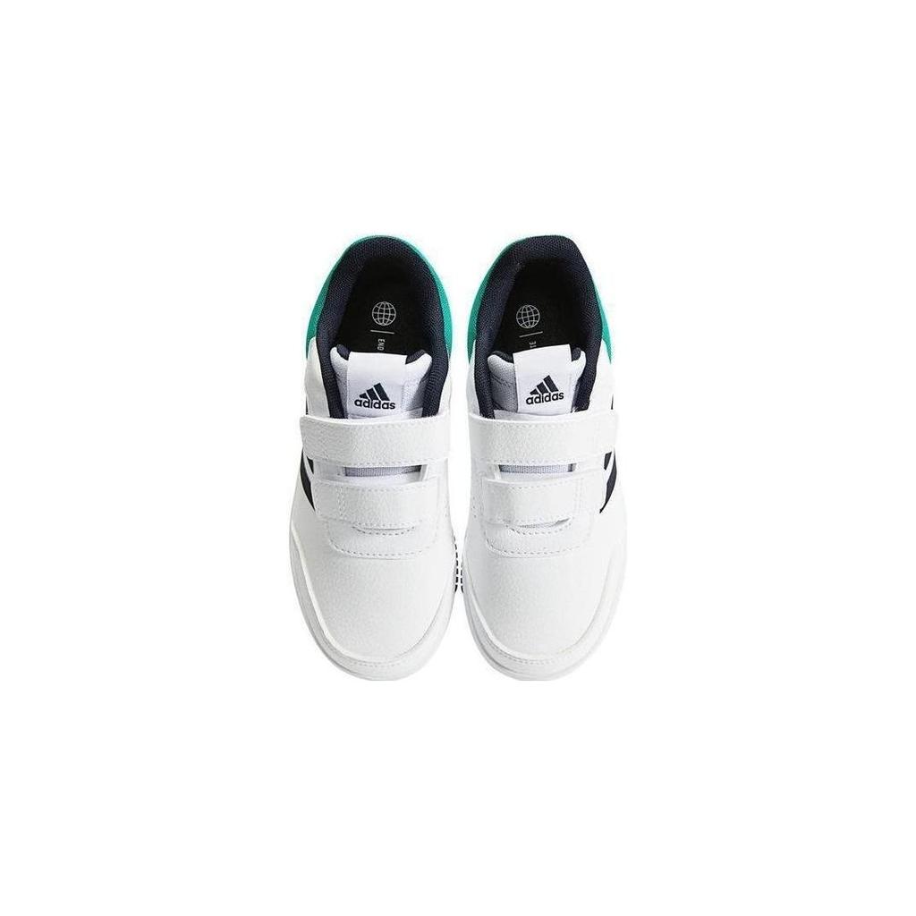 Adidas Tensaur Sport 2.0 CF K Durable Breathable Low-Top Kids Skate Shoes Kids Sneakers White Green H06308