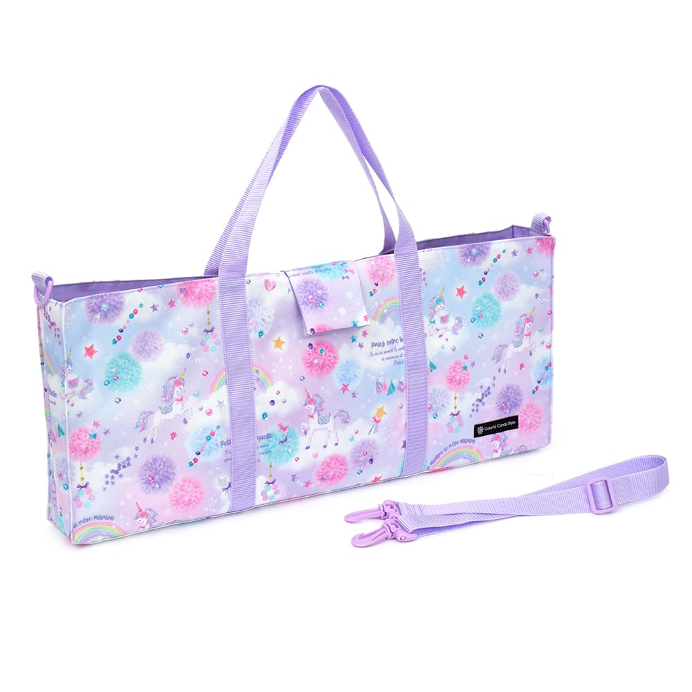 COLORFUL CANDY STYLE Keyboard Harmonica Case, Water-Repellent & Lightweight, Unicorn Fantasy (All-Over Print), Water-Repellent, Lightweight, Stain-Res