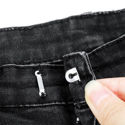 10set Kovové kalhoty Kostým Kalhoty Sukně s háčkem na knoflíky Neviditelné háčky a očka Zapínání Spona na zapínání Diy Kalhoty Regulační přezky