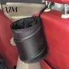 Travel Essentials for Car Organization Collapsible Trash Can, Interior Foldable Waste Container, Waterproof Oxford Automotive Storage Organizer Cloth