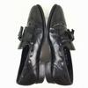 80er-90er Vintage NUNN BUSH Goodyear rahmengenäht Quasten-Loafer Schwarz Größe 9.5D 27.0 Leder(GEBRAUCHT)