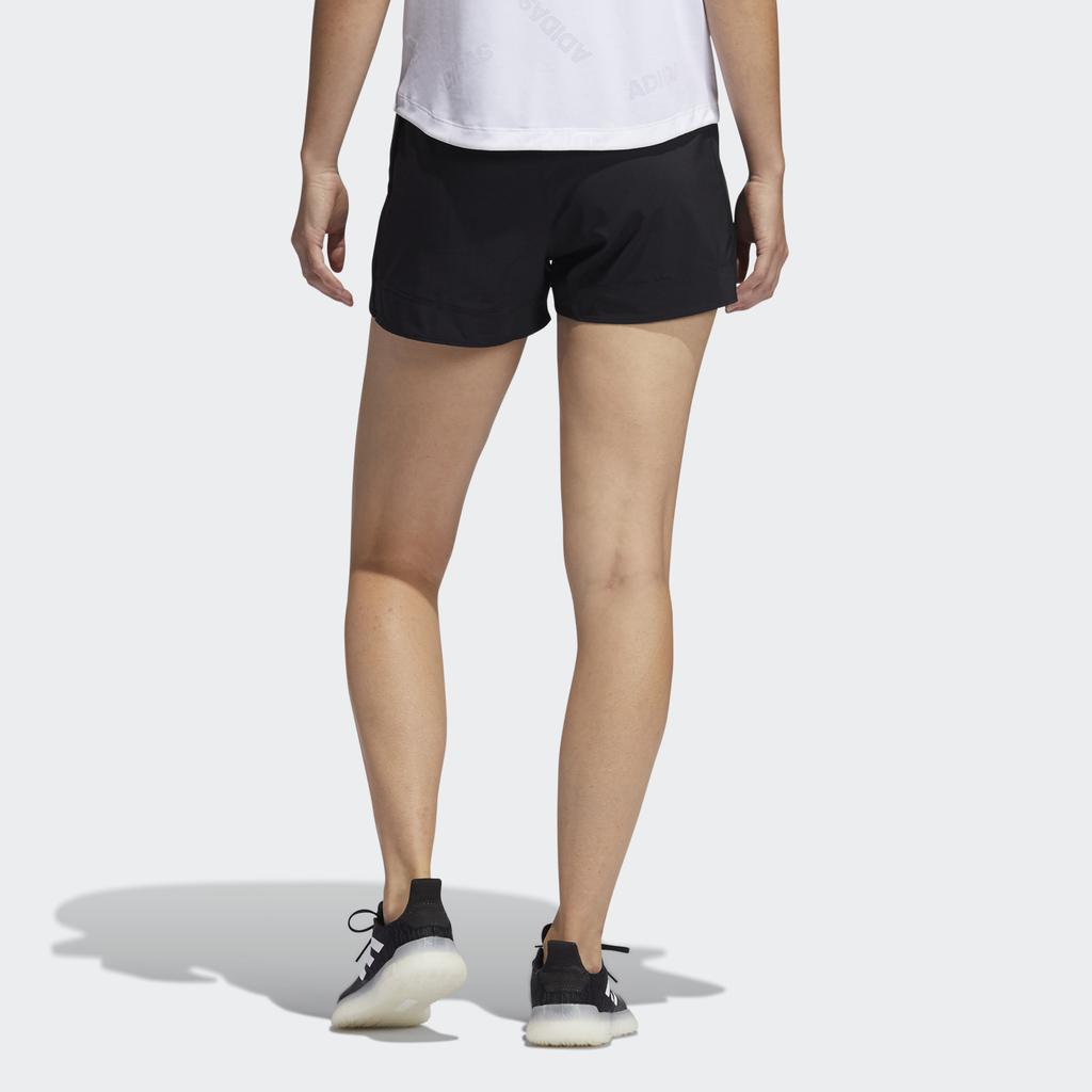 Adidas Elev Wvn Pacer Breathable Casual Yoga Shorts Women Bottoms Black GP4684