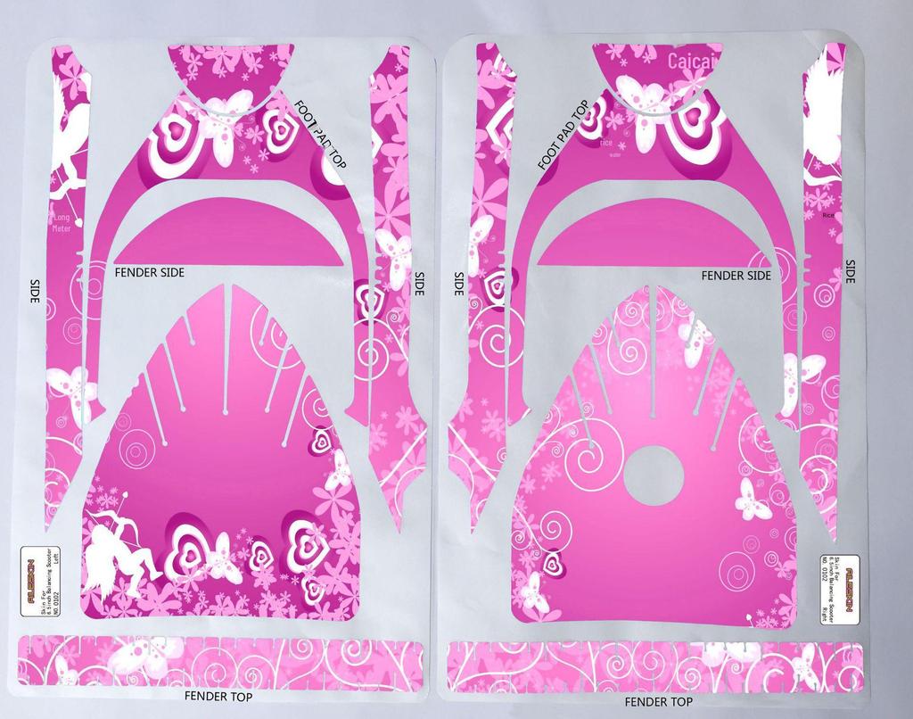 Custom Pattern Balance Car Stickers