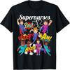 Supernurses Super Hero Comic Superhero Style RN Nursing Gift T-Shirt