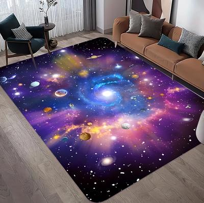 Black Holes Carpet Abstract Pattern Soft Rug for Living Room Bedroom Home Sofa Decoration Area Rug Non-slip Floor Mat Gift