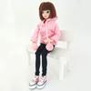 Fashion Doll Clothes Sweatshirt For Barbie Doll Clothes Coat For Barbie Doll Outfits Pants Canvas Shoes 1/6 Dolls Accessories
