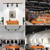 Rotated LED Track Light Track Light Downlight Durable Rail Spotlight  Store