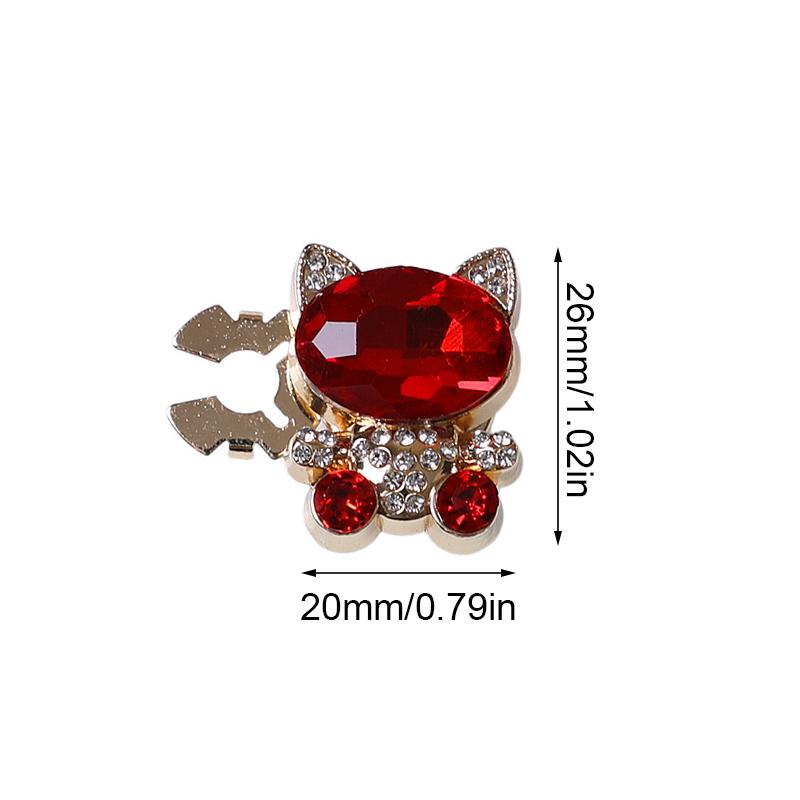 1PC Luxury Fashion Clothing Closures Alloy Swan Rhinestone Button Originality Swan Rhinestone Button Set Alloy Button