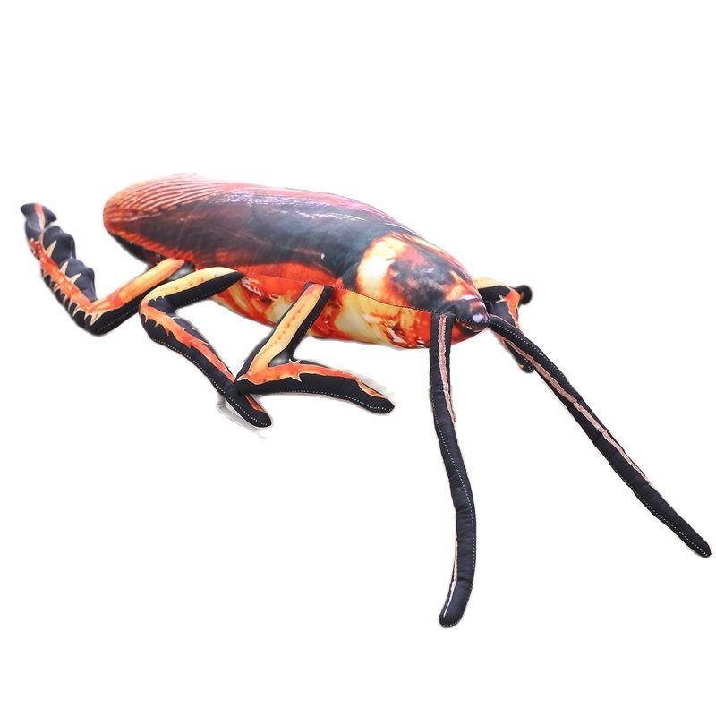 

55-120 см новая креативная большая имитация 3D таракан плюшевая игрушка насекомое подушка реалистичная мягкая подушка подарок на день рождения мультфильм 120cm