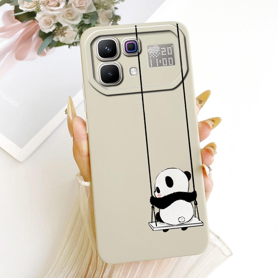 For Infinix Note 60 Pro Note60 Cute Cat Flower Cartoon Phone Case For Infinix Note 60 60Pro 5G Soft Silicone Covers Bumpers